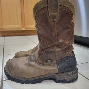 Irish Setter Vibram Waterproof Steel toe Pullon work boots